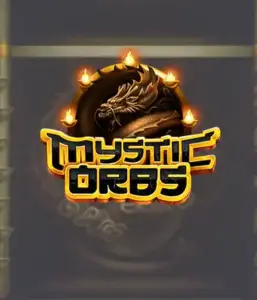 ELK Studios' Mystic Orbs slot displayed with its magical orbs and ancient temple background. The image highlights the game's magical aesthetic and the detailed, vibrant design, making it an enticing choice for players. Every detail, from the orbs to the symbols, is finely executed, bringing the game's mystical theme to life.