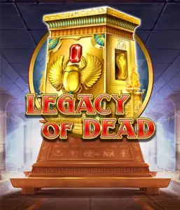 Play the Legacy of Dead slot by Play'n GO with complimentary spins and growing symbols, starting at $0.10 bets.