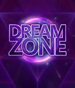 Enter the captivating realm of the Dream Zone game by ELK Studios, showcasing a brilliant purple and blue cosmic backdrop with the futuristic logo illuminated brightly. This image evokes a fantasy atmosphere, great for players who love sci-fi, offering a unique escape.